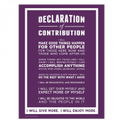Contribution Declaration Purple Keyboard Campaign - 2016